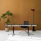 Le bureau emblématique Burdick Group de Bruce Burdick pour Herman Miller, années 1980.