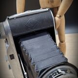 Agfa Agnar bellows camera