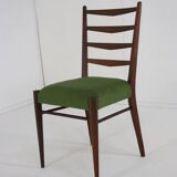 Set van 4 Pastoe ST09 teak stoelen 'Bilderdijk'