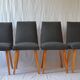 1326 dining chairs by Lejkowski & Lesniewski for Krakowskie Fabryki Mebli, 1962, set of 4