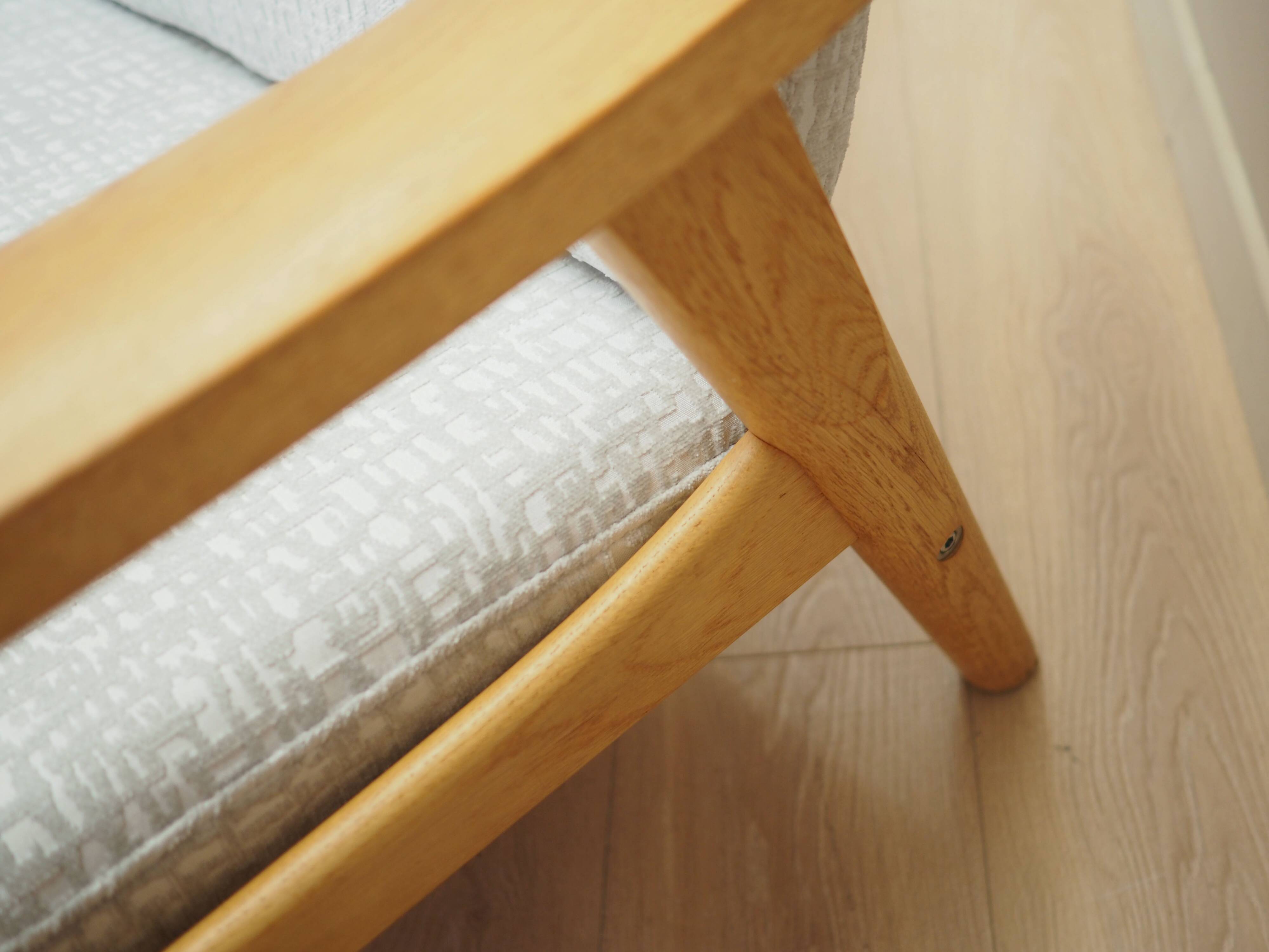 Oak sofa, Danish design, 1960s, designer: Hans J. Wegner, manufacturer: Get