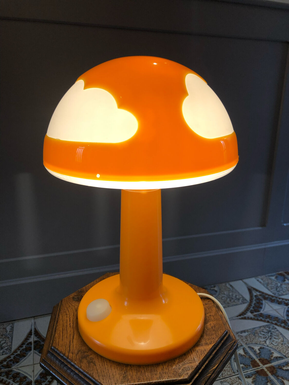 Vintage ikea skojig lamp