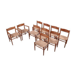 Lot de chaises de salle à manger
