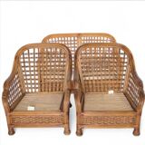 Rattan lounge