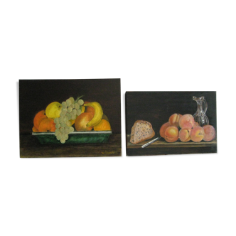 Still life paintings