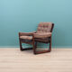 Fauteuil en cuir, design danois, années 1960, fabriqué par Genega Møbler