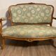Walnut sofa style louis XV