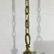3 light bronze chandelier