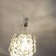 Kinkeldey brass and faceted glass 3-level chandelier, 1960s