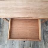 Country style oak farmhouse desk / table