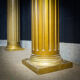 Classic gold colored columns