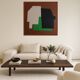 Art abstrait minimaliste pour salon moderne signé Bodasca