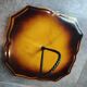Magnificent cheese platter signed Vallauris