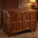 Traditional studded TV cabinet, inspired by heroic fantasy.