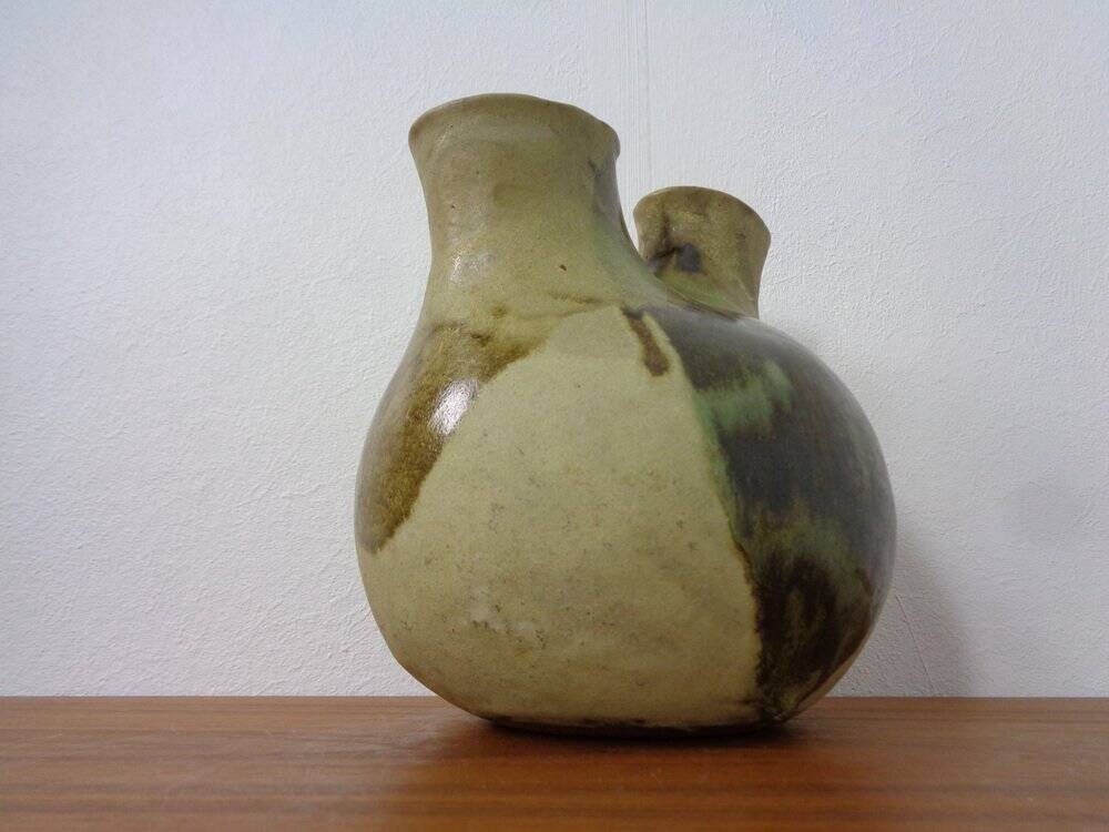 Danish Studio Ceramic Vase, 1960s