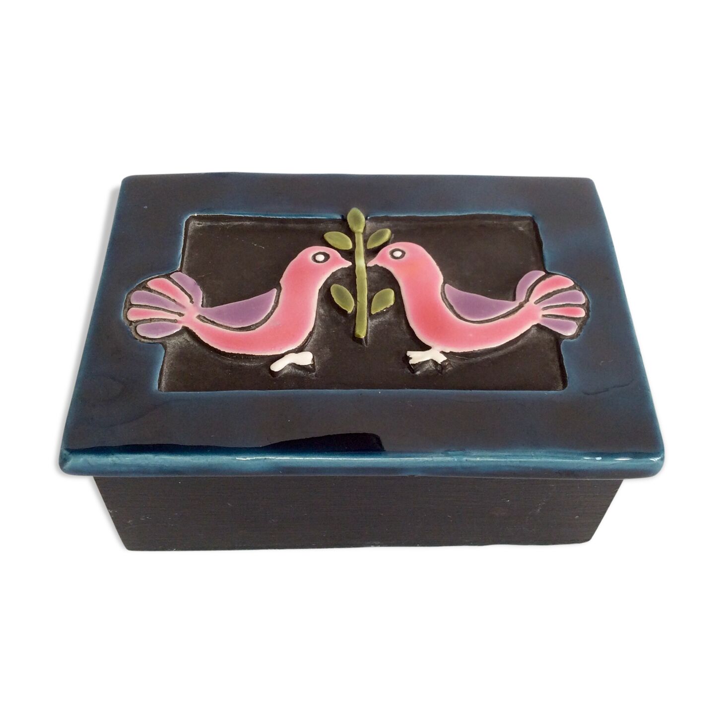 Ceramic box, 60s