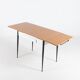Extended Italian dining table, 1960s