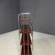 Chromed Bauhaus shelf in bent steel and sheet metal, Europe 1930s