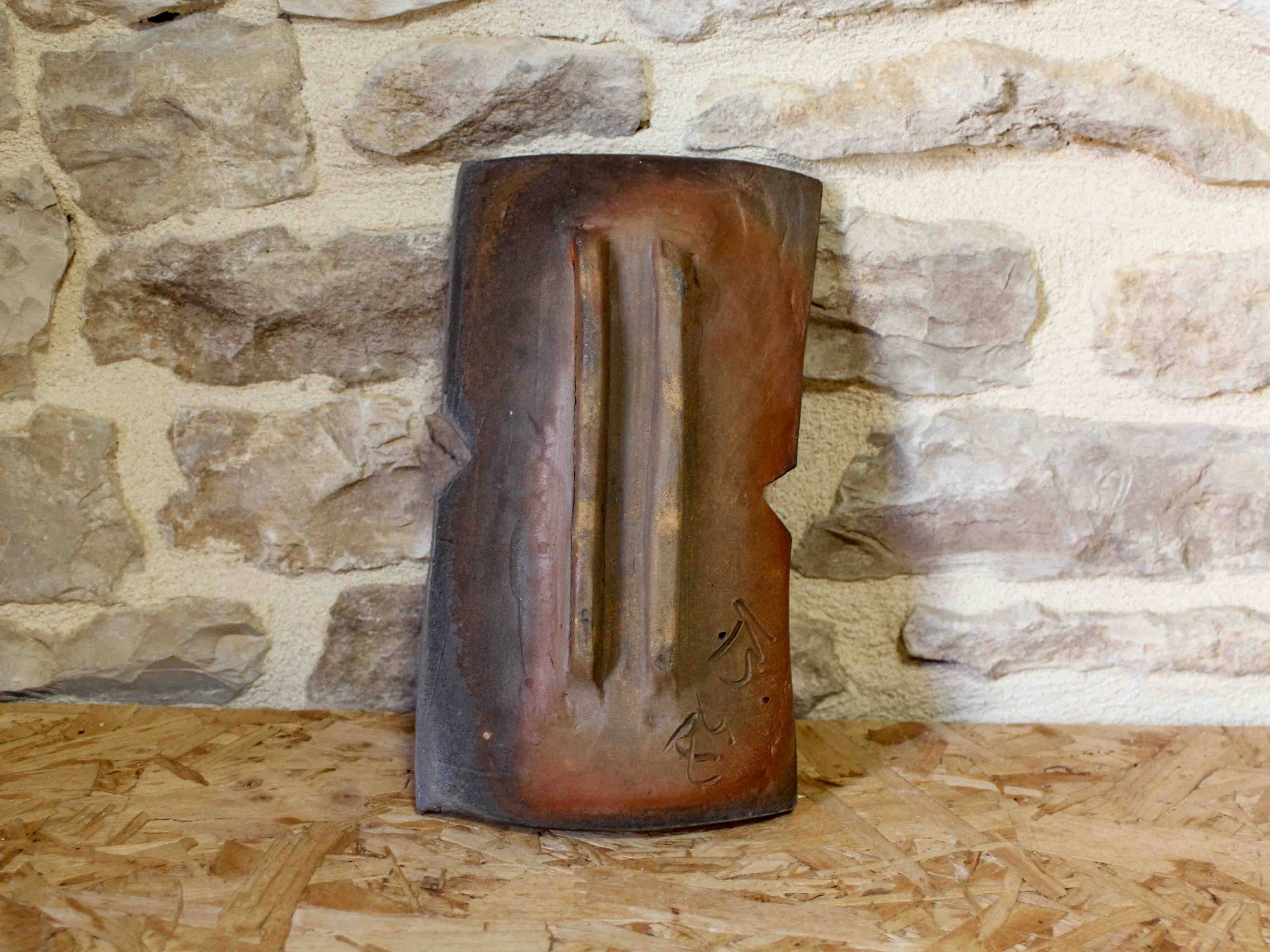 Stoneware catchall by Eric Astoul, La Borne