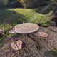 Wrought iron garden furniture