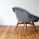 Vintage Scandinavian armchair Miroslav Navratil 1960s