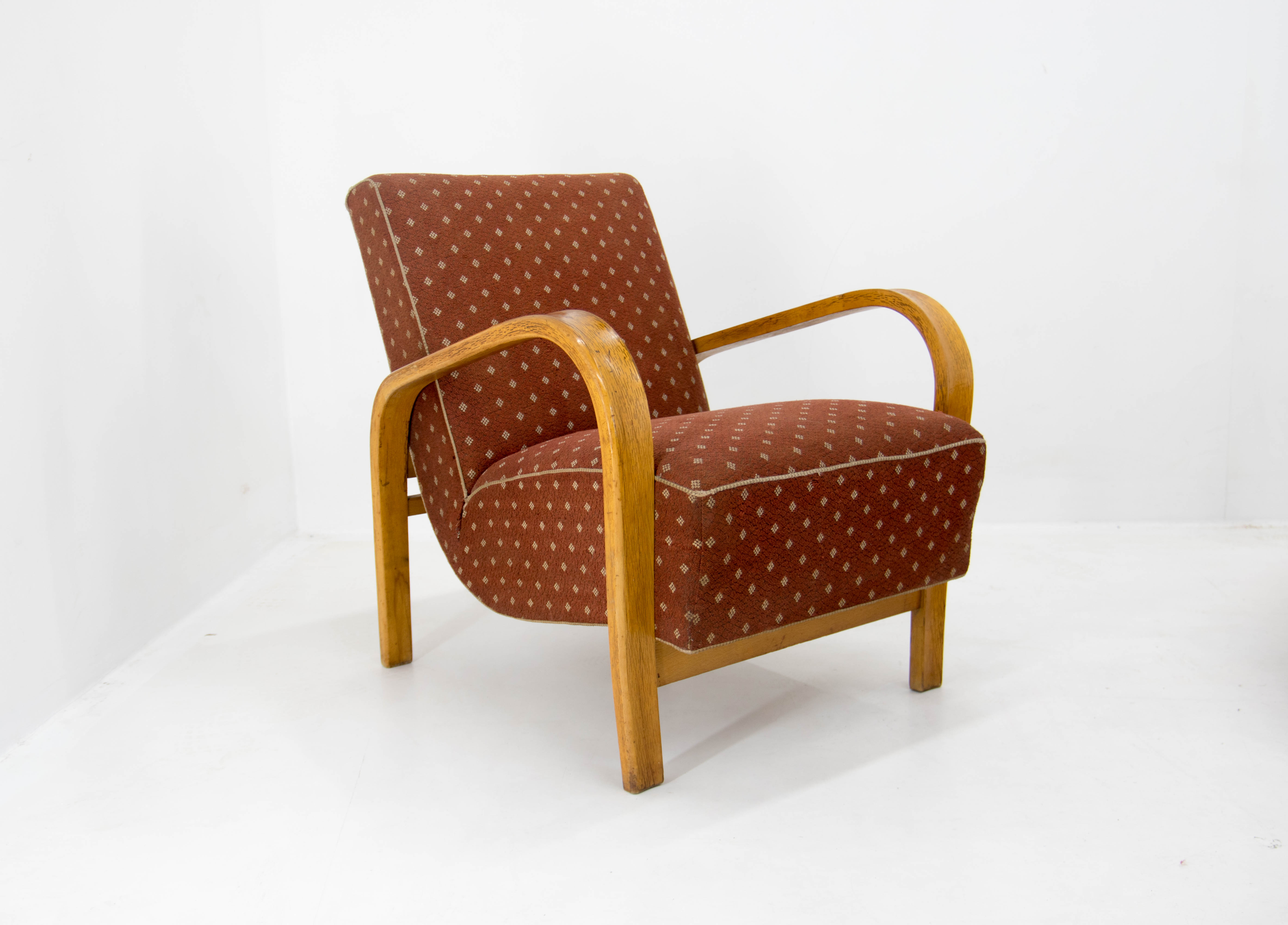 Armchair by Kozelka a Kropacek, 1950s
