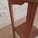 Vintage 50s harness in light walnut and marble.
