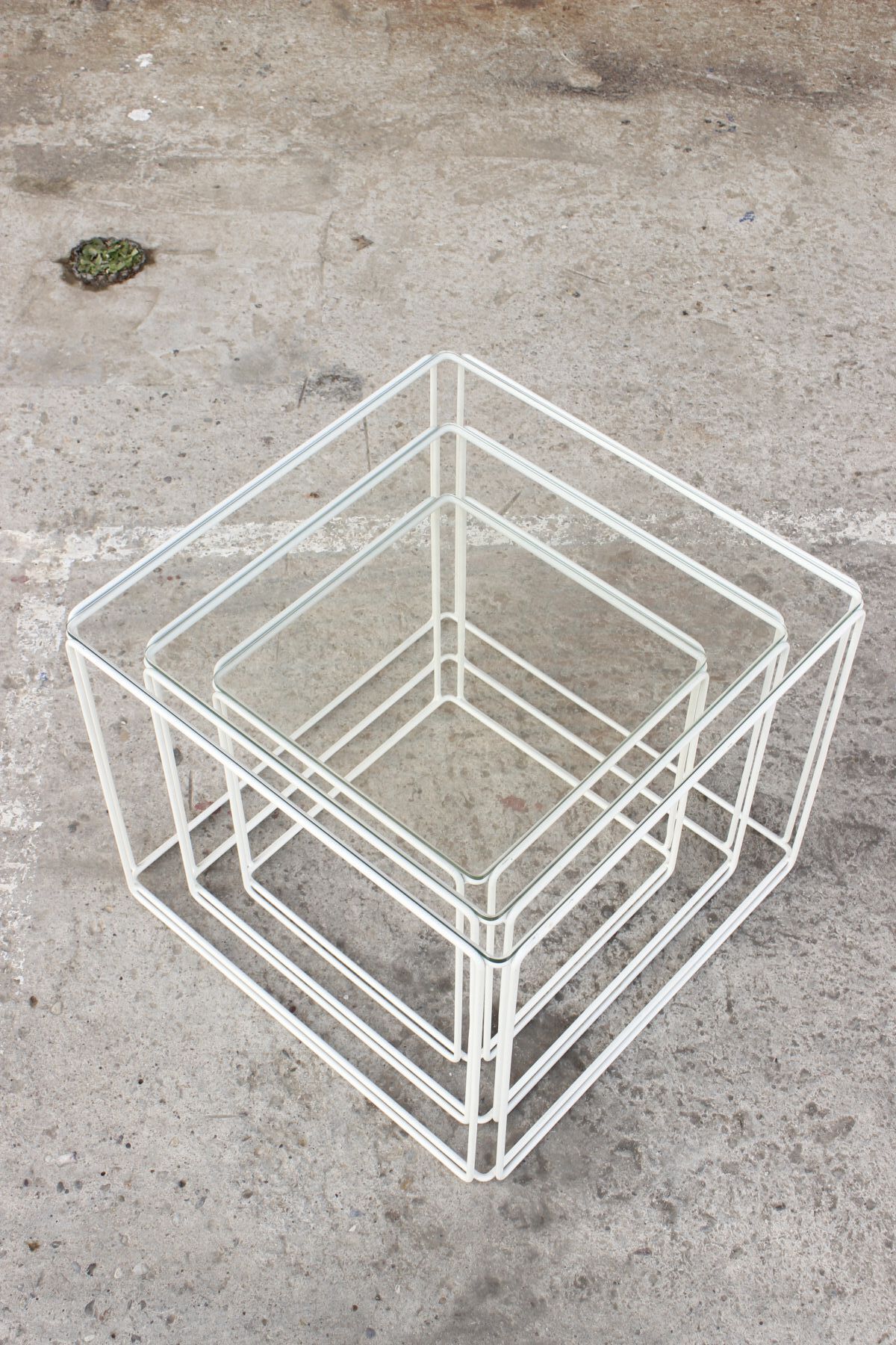 Pull out tables by Max Sauze published by Isocèle, France 1970
