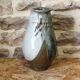 Glazed stoneware vase