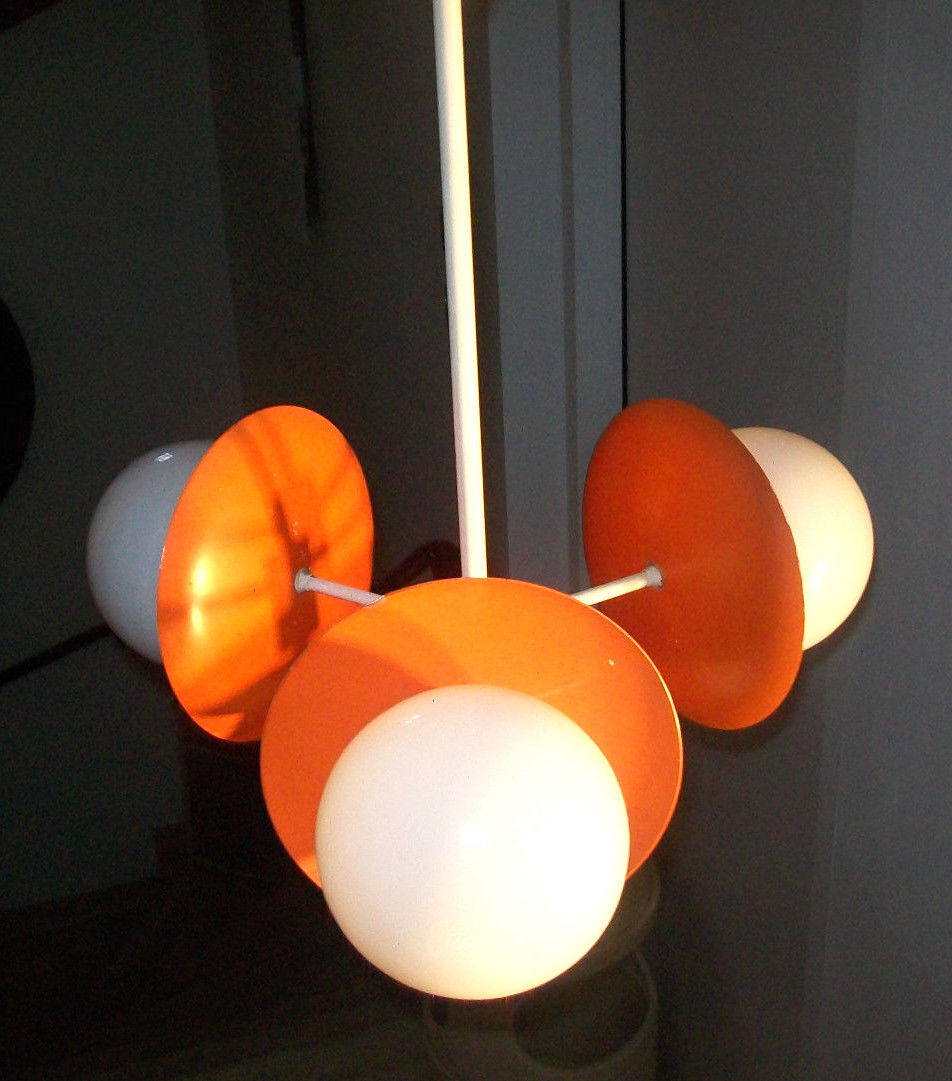 Space age chandelier type Sputnik
