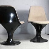 2 chaises Orbit, édition Herman Miller. Design Farner & Grunder, circa 1970.