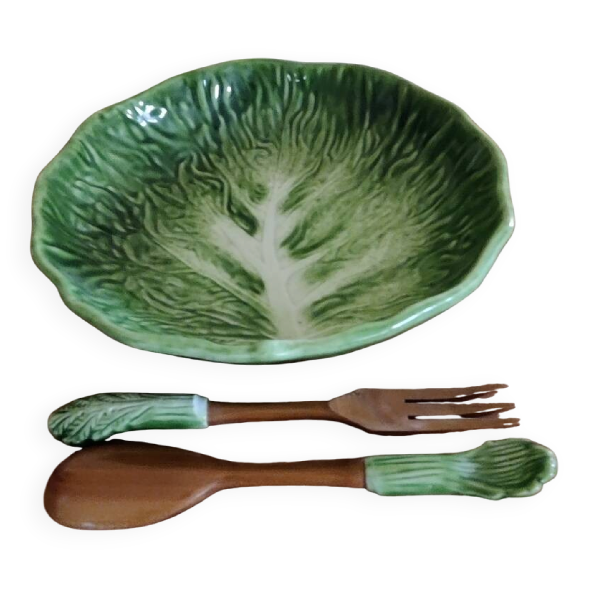 Saladier et ses couverts