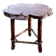 Coffee table log Elm burl? brutalist work 60s 70s