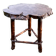 Coffee table log Elm burl? brutalist work 60s 70s