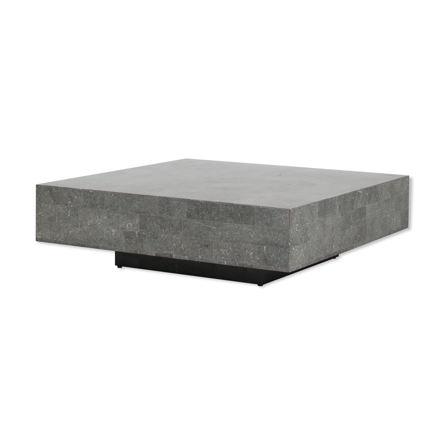 1970s Tesselated stone coffee table from Italy