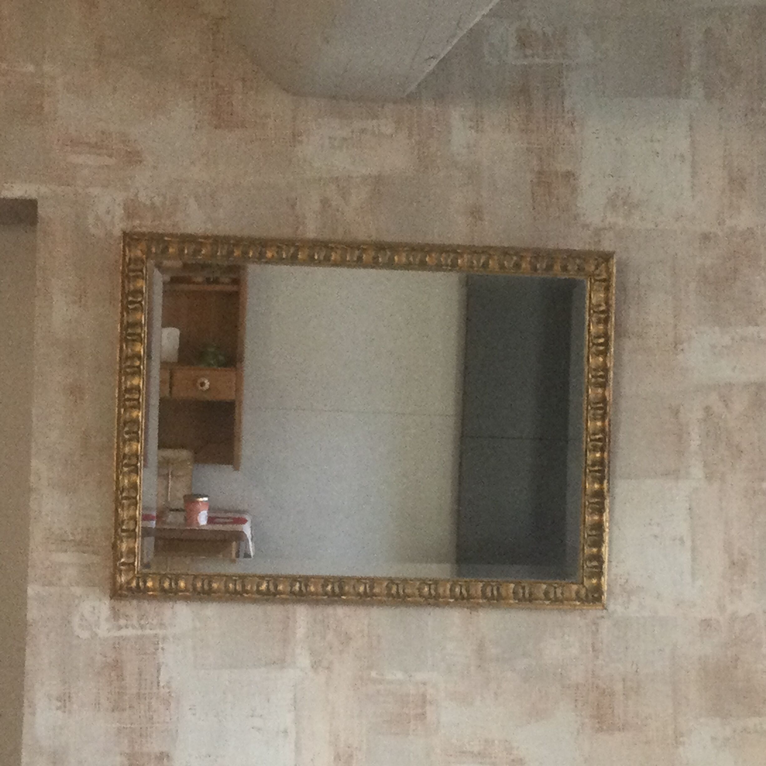 Antique mirror