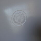 Series 6 Coraline plates in vintage melamine Rumilly France