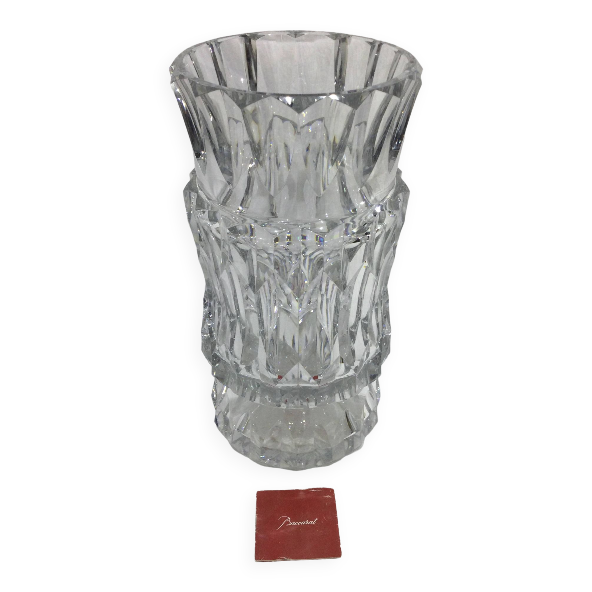Baccarat - grand vase en cristal
