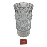 Baccarat - large crystal vase