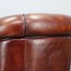 Fauteuil en cuir vintage, Tchécoslovaquie