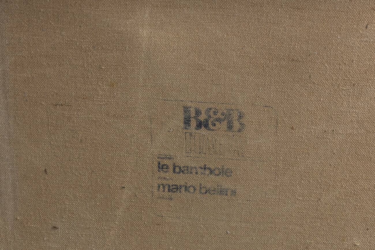 Vintage "Le Bambole" sofa by Mario Bellini for B&B Italy, 1970s