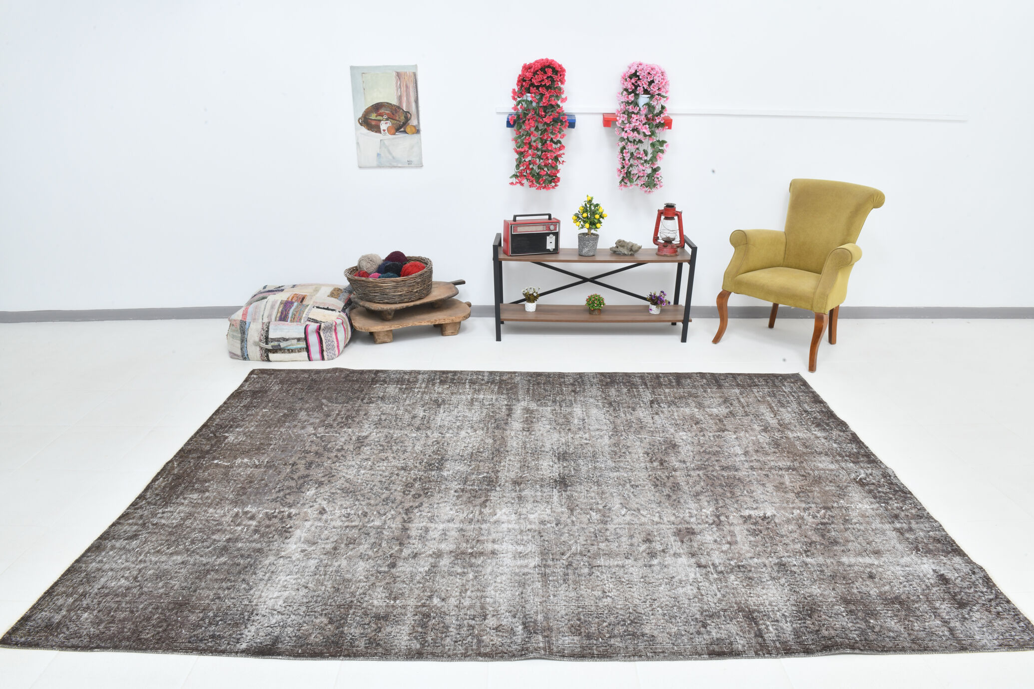 7x10 Oversize Classic Vintage Rug, 211x303Cm