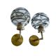 Pair Vintage Murano Glass Wall Lights