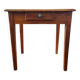 Antique farm table in solid blond walnut