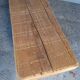 Solid wood bench patinated 140cm