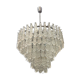 Lustre italien en verre de Murano