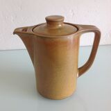 Coffe pot in varnished gres vintage 70s-80s