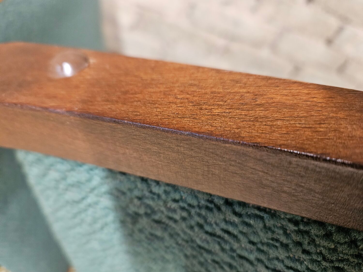 Pair of 1960 teak scandinavian chairs