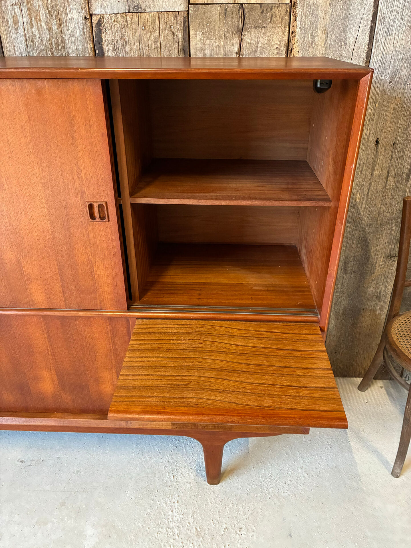 Enfilade, buffet en teck