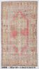 Turkish Light Yellow & Red Vintage Rug, 135x253Cm
